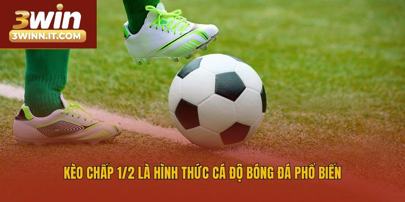 Kèo chấp 1/2 là hình thức cá độ bóng đá phổ biến
